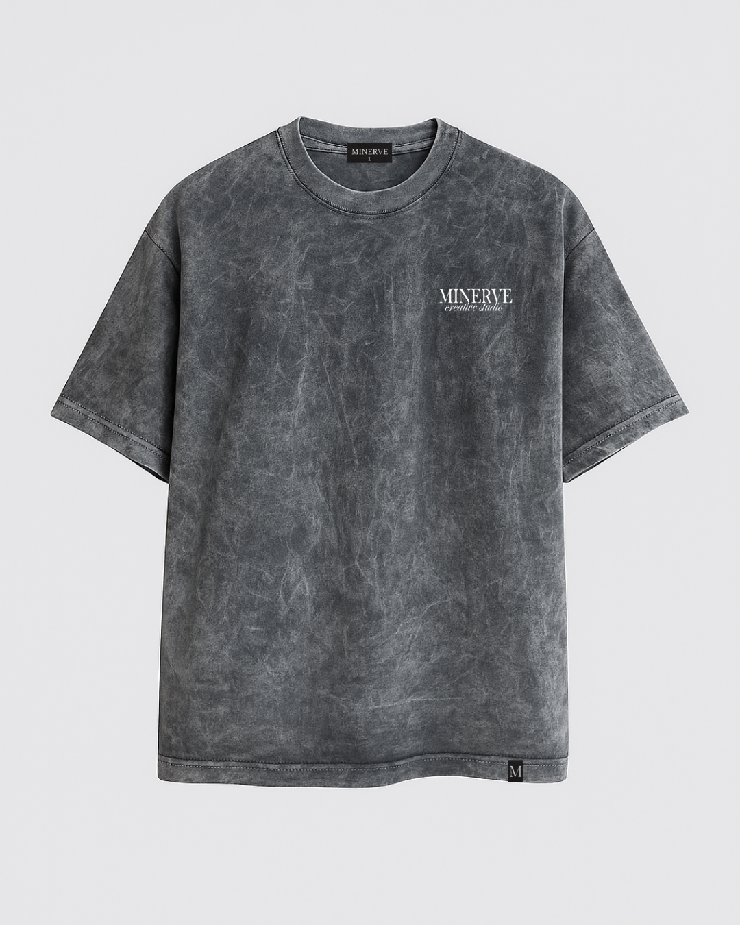 TSHIRT OVERSIZE ACID GRIS DIVINITY
