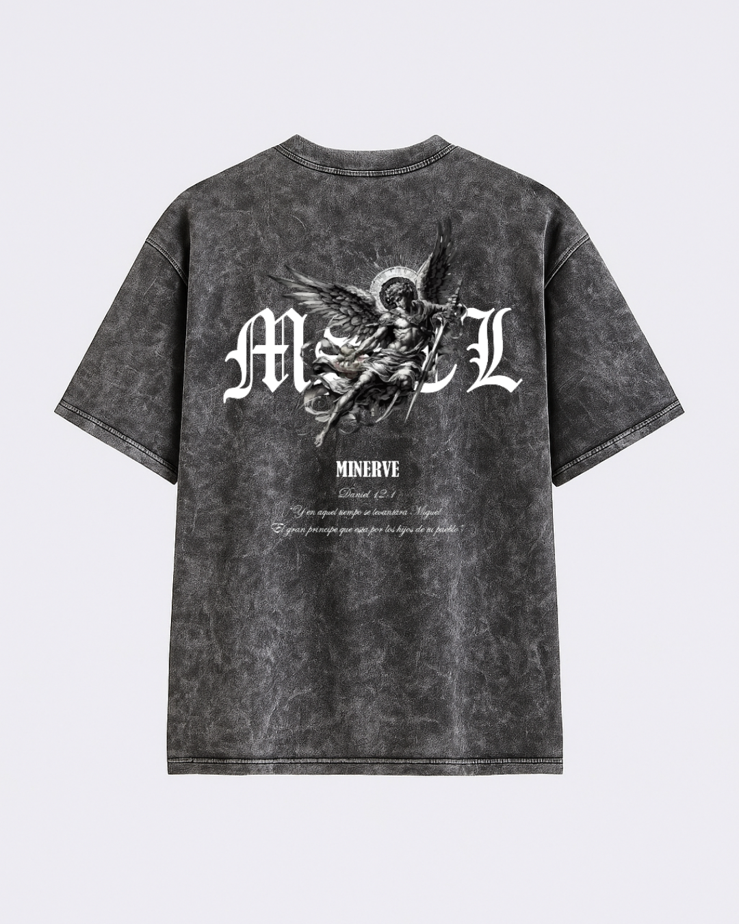 TSHIRT OVERSIZE ACID GRIS DIVINITY