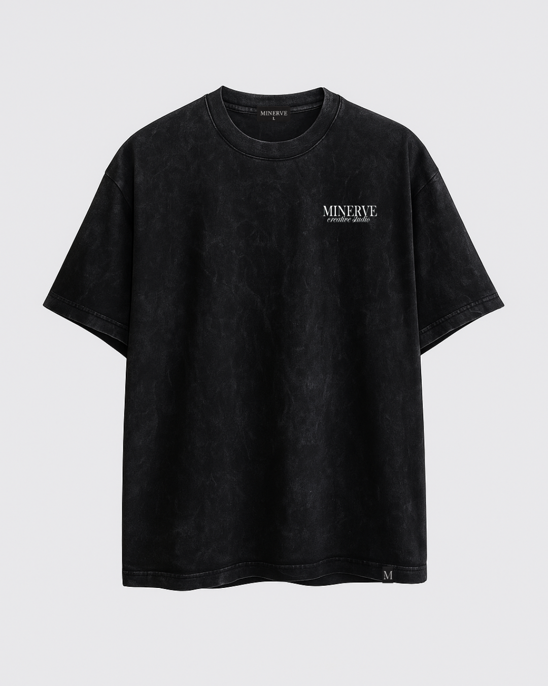TSHIRT OVERSIZE ACID NEGRA DIVINITY