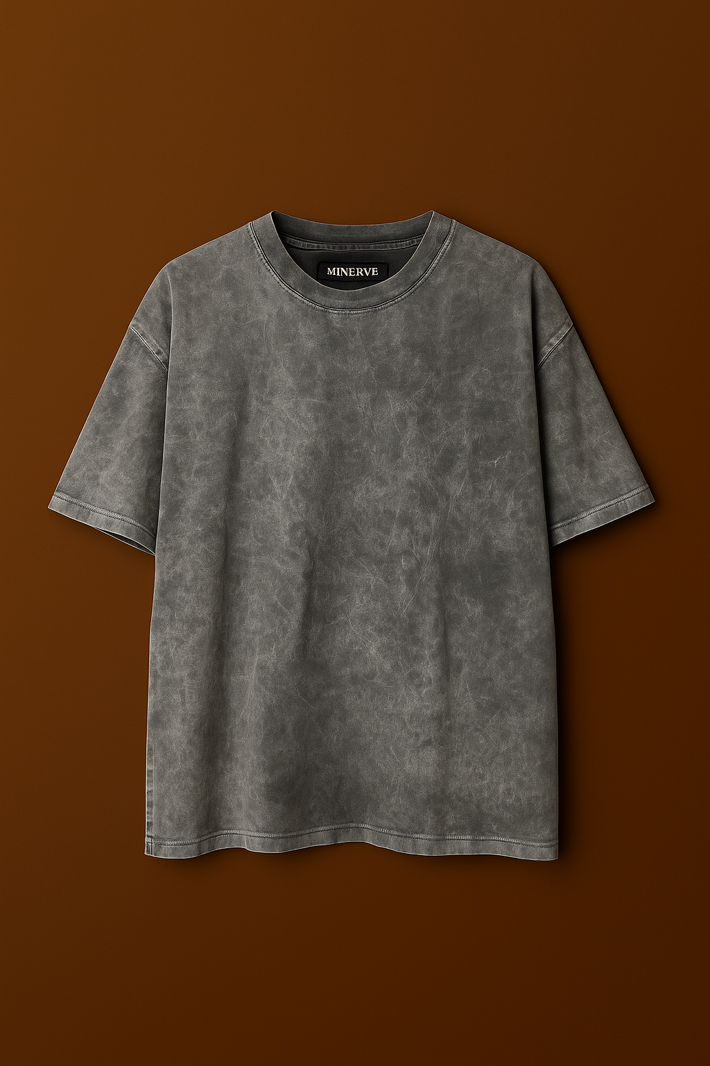 Camiseta Oversize Acid wash Gris