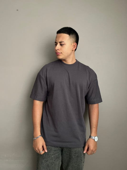 BASIC GRIS PLOMO OVERSIZE
